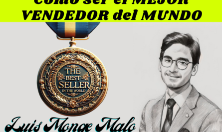 Cree una imagen cuadrada y detallada de una medalla exquisita con la inscripción "EL MEJOR VENDEDOR DEL MUNDO". La medalla debe irradiar prestigio, elaborada en oro o plata, con un diseño elaborado que incluya patrones o relieves intrincados para significar excelencia y distinción. Debe adornarse con una lujosa cinta, a ser posible de un color intenso y elegante como el azul real o el burdeos. El aspecto general debe transmitir el honor y el prestigio asociados a ser el mejor vendedor del mundo, centrándose en la textura brillante de la medalla y en la inscripción clara y destacada. Cómo ser el MEJOR VENDEDOR del MUNDO, según LUIS MONGE MALO: TODAS LAS CLAVES https://tecnicasdeventa.es/